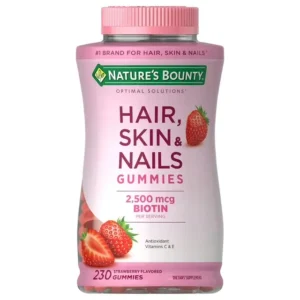 Nature's Bounty Hair, Skin & Nails Vitamin Gummies With Biotin, 230 ct