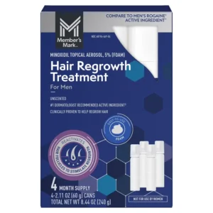 Minoxidil 5% 120 Day Foam, 8.44 oz